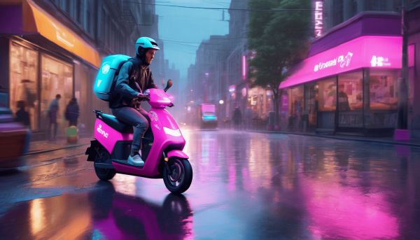 L’activité principale d’un livreur Uber Eats et ses enjeux